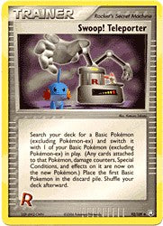 Pokemon Team Rocket Returns - Swoop! Teleporter (Trainer)