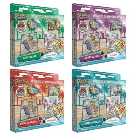 Pokemon 2017 World Championship Set of 4 Decks
