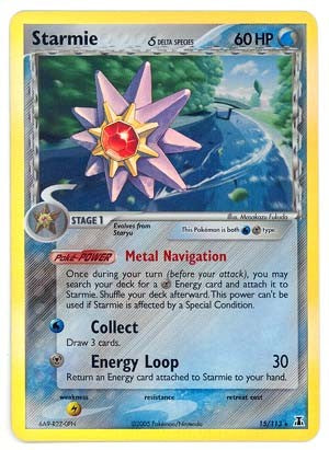 Pokemon EX Delta Species- Starmie