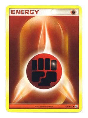 Pokemon Diamond & Pearl Common Card - Fighting Energy 128/130