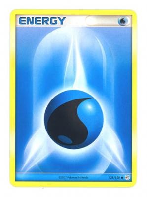 Pokemon Diamond & Pearl Common Card - Water Energy 125/130
