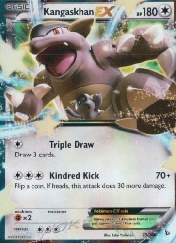 Kangaskhan EX 78/106 - Pokemon XY Flashfire Ultra Rare Card