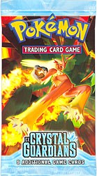 Pokemon Cards EX Crystal Guardians Booster Pack –