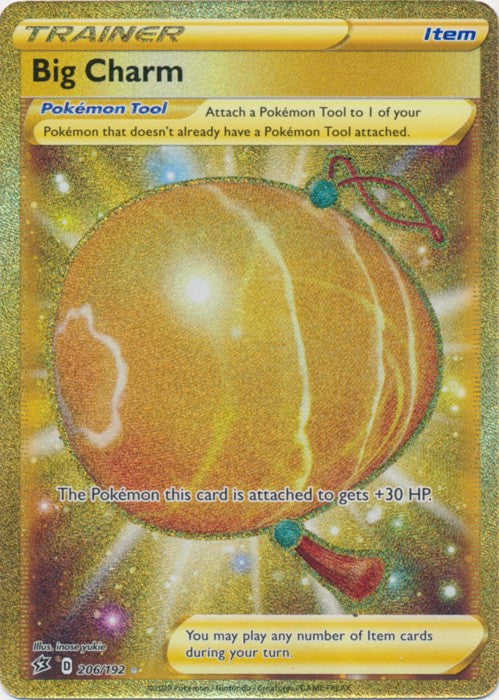 Big Charm (Secret Rare) - 206/192 Pokemon » SWSH Rebel Clash Ultra Rare