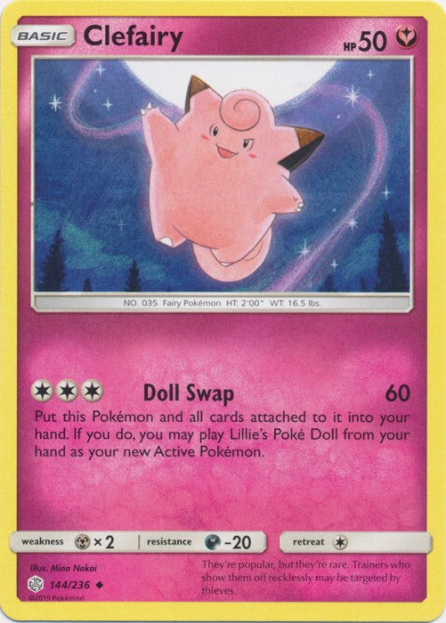 Clefairy - 144/236 Cosmic Eclipse