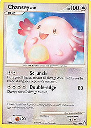 Pokemon Diamond & Pearl Mysterious Treasures-Chansey