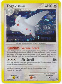 Pokemon Diamond & Pearl Great Encounters - Togekiss (Holofoil) Card