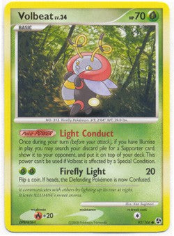 Pokemon Diamond & Pearl Great Encounters - Volbeat (Common) Card