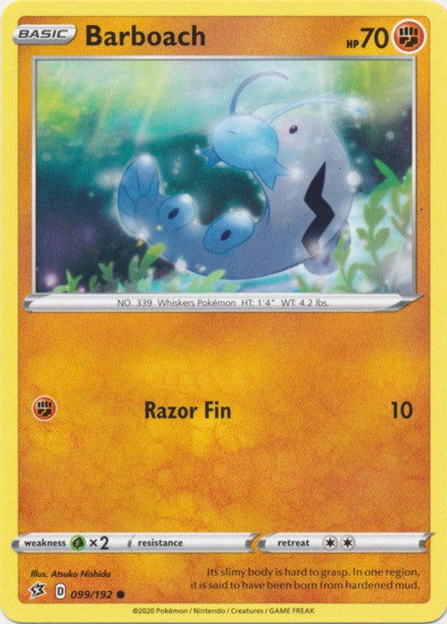 Barboach - 099/192 Pokemon » SWSH Rebel Clash Common