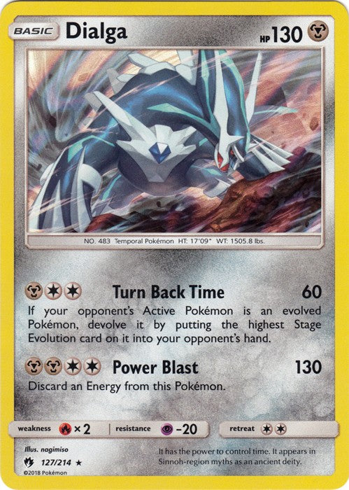 Dialga - 127/214 Pokemon SM Lost Thunder HR PokeOrder.com Dialga - 127/214 Pokemon SM Lost Thunder HR PokeOrder.com