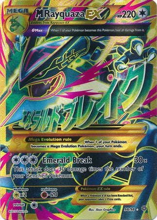 M Rayquaza EX 98/98 ULTRA RARE - Pokemon XY Ancient Origins Card PokeOrder.com M Rayquaza EX 98/98 ULTRA RARE - Pokemon XY Ancient Origins Card PokeOrder.com
