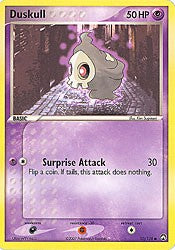 Pokemon EX Power Keepers Common Card - Duskull 50/108