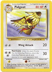 Legendary Collection - Pidgeot Card