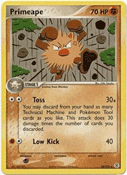 Pokemon EX Fire Red & Leaf Green - Primeape