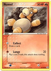 Pokemon EX Emerald Common Card - Numel 57/106