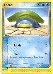 Pokemon Sandstorm Common Card - Lotad 67/100