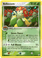Pokemon EX Unseen Forces Holo Rare Card - Bellossom 3/115