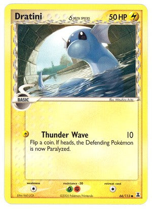 Pokemon EX Delta Species- Dratini