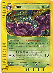 Pokemon Aquapolis - Muk Holofoil