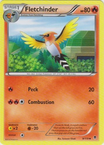 fletchling pokemon card value Fletchinder 9/119