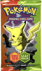 Pokemon Cards Fire Red & Leaf Green Booster Pack