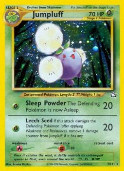 Pokemon Neo Genesis - Jumpluff Holofoil PokeOrder.com Pokemon Neo Genesis - Jumpluff Holofoil PokeOrder.com