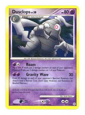 Pokemon Diamond & Pearl Uncommon Card - Dusclops 47/130