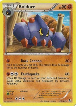 Boldore 66/124 - Pokemon Dragons Exalted Uncommon Card