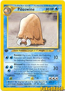 Pokemon Neo Genesis - Piloswine
