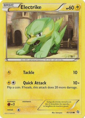 Electrike 41/124 - Pokemon Dragons Exalted Common Card