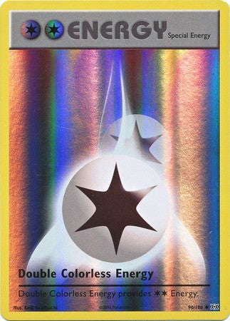 Double Colorless Energy 90/108 Uncommon - Reverse Pokemon XY Evolutions Single Card