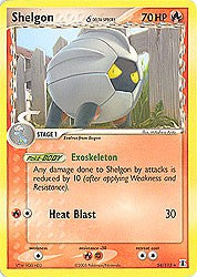 Pokemon EX Delta Species- Shelgon