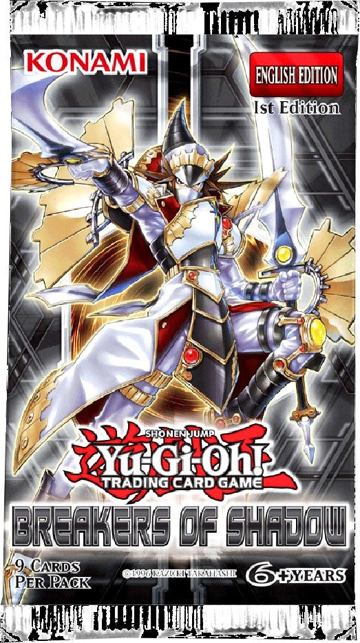 YuGiOh Breakers of Shadow Booster Pack