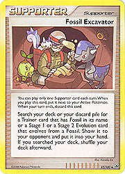 Pokemon Diamond and Pearl Majestic Dawn- Fossil Excavator(Uncommon)