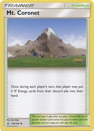 Mt. Coronet 130/156 Uncommon - Pokemon Ultra Prism