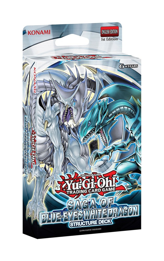 YuGiOh Saga Of Blue Eyes White Dragon Structure Deck