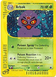Pokemon Expedition - Arbok Holofoil