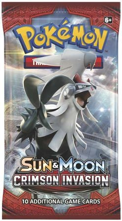 Pokemon Sun & Moon Crimson Invasion Booster Pack