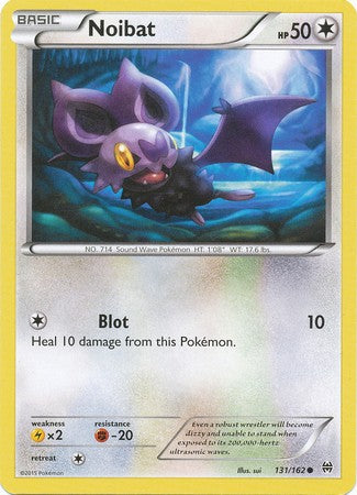 Noibat 131/162 Common - Pokemon XY Break Through Card