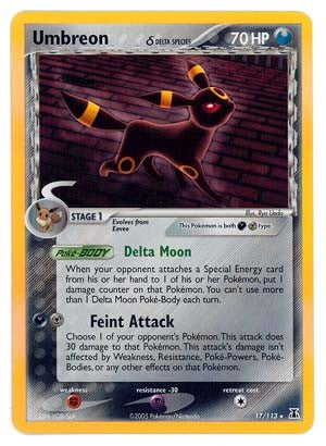 Pokemon EX Delta Species- Umbreon PokeOrder.com Pokemon EX Delta Species- Umbreon PokeOrder.com