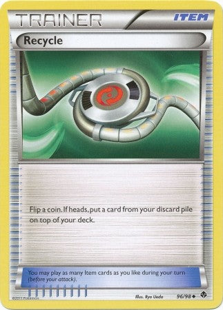 Pokemon Emerging Powers Uncommon Card - Recycle 96/98