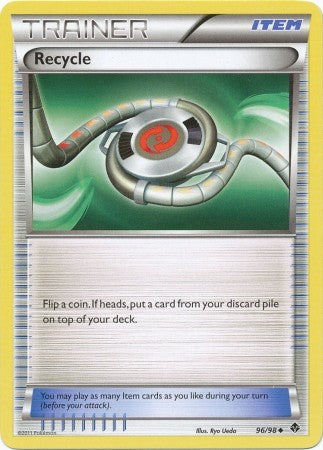Pokemon Emerging Powers Uncommon Card - Recycle 96/98
