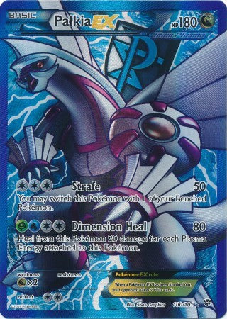 Palkia EX 100/101 - Pokemon Plasma Blast Full Art Ultra Rare Card