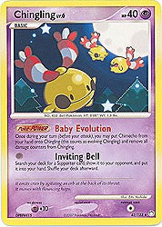 Pokemon Diamond & Pearl Mysterious Treasures- Chingling