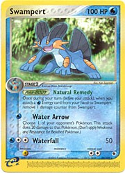 pokemon ruby and sapphire cards Pokemon EX Ruby & Sapphire Rare Swampert #23