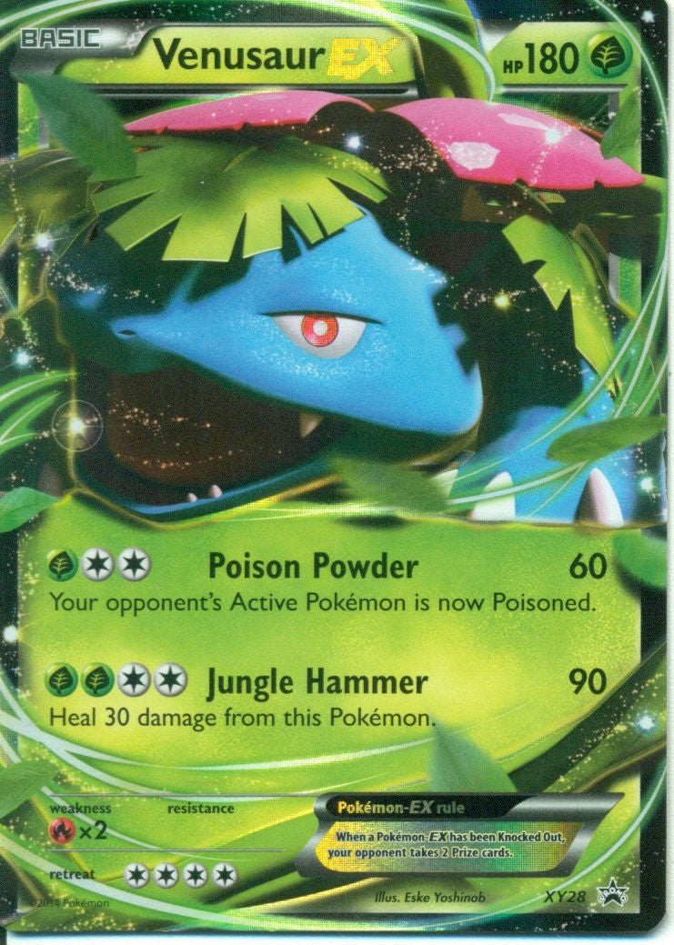 Venusaur EX XY28 - Pokemon Promo Ultra Rare Card