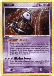 Pokemon ex Unseen Forces - Unown B