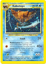 pokemon card kabutops Pokemon Neo Discovery