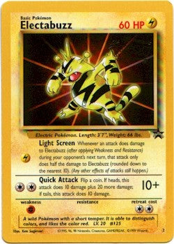 Pokemon Promo Card - Electabuzz 1st Movie