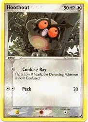Pokemon EX Unseen Forces Common Card - Hoothoot 59/115